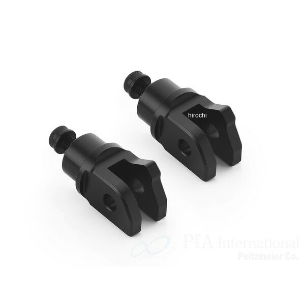 リゾマ rizoma ライダー＆パッセンジャーペグアダプター 左右セット ?22 mm 20年-25年 Pan America ブラック20年-25年 ハーレー Pan America24年 ハーレー Pan America CVO25年 ハーレー Pan America CVO25年 ハーレー Pan America ST20年-25年 ハーレー Pan America Specialカラー：ブラックrizomaのアルミ削り出しによるペグセット。本物志向のライダーにる支持の高さが品質の高さを証明している。そのペグを純正車両に取り付けるためのアダプター。取り付けには車種別専用アダプターが必要。PE739B楽天 HD店