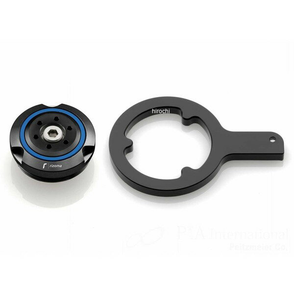 リゾマ rizoma オイルフィラーキャップ HP2 Enduro ブラック TP030B HD店