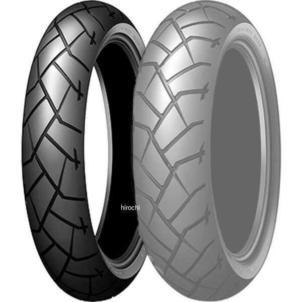 Below 15 inches - ダンロップ DUNLOP D609 120/70ZR17M/C (58W) フロント TL 356793 HD店
