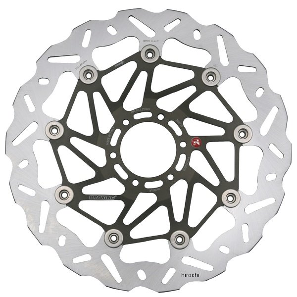 【メーカー在庫あり】 ブレーキング BRAKING WK004R ディスクローター ウェーブデ...