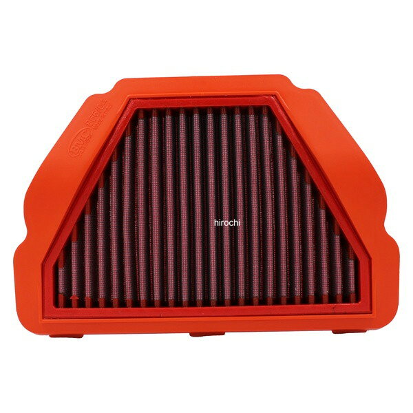 BMCエアフィルター BMC AIR FILTERS リプレイスメントエアフィルター ヤマハ 16年-21年 MT-10 1000 / SP / TOURER16年-21年 ヤマハ MT-10 1000 / SP / TOURER15年-24年 ヤマハ YZF-R1 100015年-24年 ヤマハ YZF-R1 M 100025年- ヤマハ YZF-R1 RACE 1000対応純正品番：ヤマハ 2CR1445100、2CR1445101純正交換だけで体感できる、確かな吸気効率日常走行での扱いやすさと性能向上を両立した、純正交換タイプのコットンエアフィルターです。純正フィルターと入れ替えるだけで吸気効率が向上し、ろ過性能をしっかり確保しながら、よりスムーズで快適な走りを実現します。独自のフルモールディング製法により、継ぎ目のない一体構造の高耐久ラバーを採用。車種ごとのエアボックス形状にぴったり密着し、優れた密閉性を発揮します。フィルター素材には多層構造のコットンガーゼを使用し、低粘度オイルを浸透させることで高い通気性を確保しつつ、7ミクロン以上の不純物を確実に捕捉します。さらに、コットンガーゼ表面を覆うエポキシコーティングされた合金メッシュがガソリン蒸気や湿度による劣化を抑え、長期間安定した性能を維持します。エアクリーナーは専用のメンテナンスキットで洗浄し、適切にオイルを塗布することで繰り返し使用できます。製品特徴・純正交換タイプで扱いやすく、日常走行に最適・コットンガーゼの多層構造により吸気効率を向上・ISO5011試験にて97.5％のろ過効率（メーカー公表値）・継ぎ目のない一体成形で高耐久・高密閉性を実現・オイル塗布済みでそのまま装着可能・洗浄・再利用でき、長期間使用可能【注意事項】・必ず車種、年式、純正エアフィルター品番をご確認ください。・同一車種でも年式変更や仕様違いにより純正品番が異なる場合があります。※商品画像はイメージです。実際の商品と色や形状が異なる場合がございますのでご注意ください。FM856/04楽天 HD店