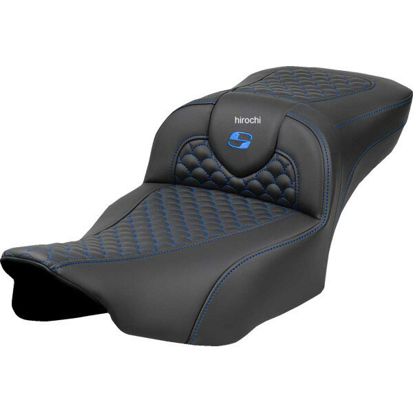 Rakuten - 【USA在庫あり】 サドルメン Saddlemen シート ロードソファ ドラゴン ブルー ステッチ エクステンデッドリーチシート 0801-2077 HD店