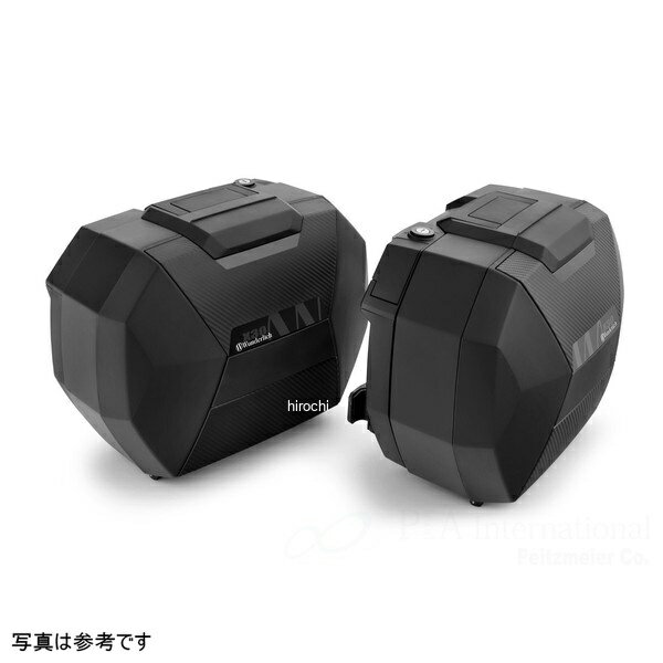 ワンダーリッヒ Wunderlich サイドケースセット X-CASE X30 carbon調 & サイドキャリア カーボン R1300R W15609-002 HD店