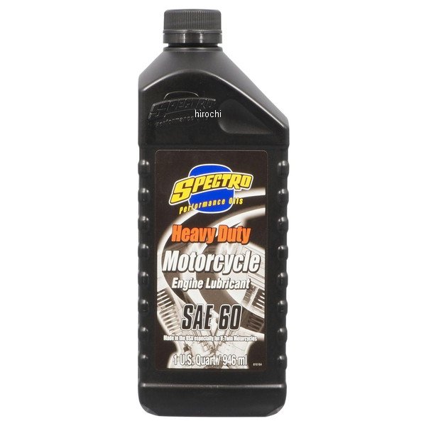  スペクトロ SPECTRO エンジンオイル SAE60 - 約946ml(1クォート)サイズ 310308 HD店