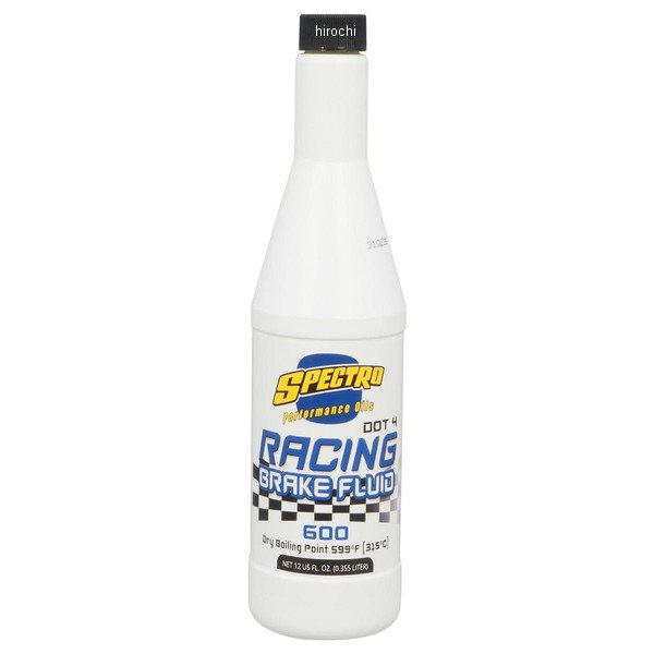  スペクトロ SPECTRO レーシングブレーキオイル DOT4 - 約355ml(12オンス)サイズ 310235 HD店