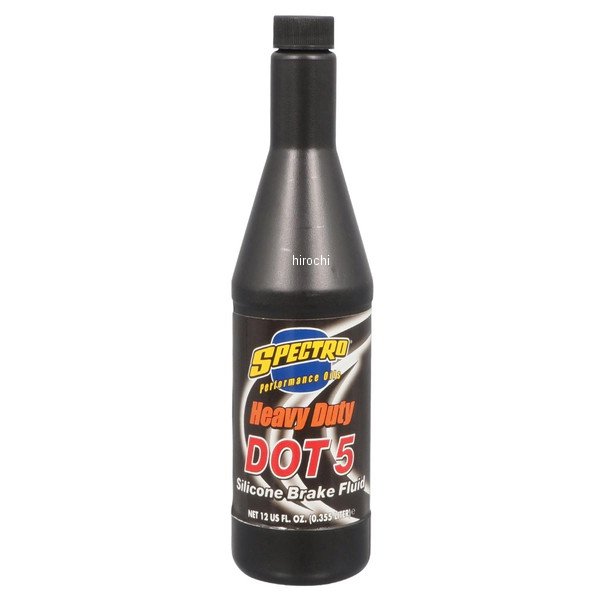  スペクトロ SPECTRO ブレーキオイル DOT5 - 約355ml(12オンス)サイズ 310233 HD店