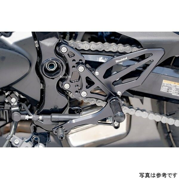 ウッドストック バックステップキット カワサキ Z900RS/SE 26年 シルバー WBS-K47-SL HD店