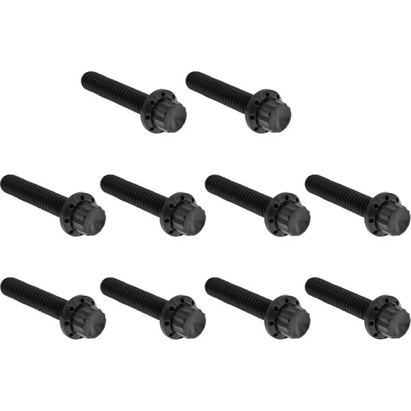  アレンネス Arlen Ness HARDWARE KIT TITANUIM 12PT CAM & POINT CVR BLACK 2401-1765 HD店