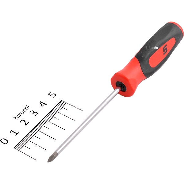  スナップオン Snap-on フィリップス ソフトハンドル ミニチップ スクリュードライバー プラス #0 赤 SGDP300BR HD店