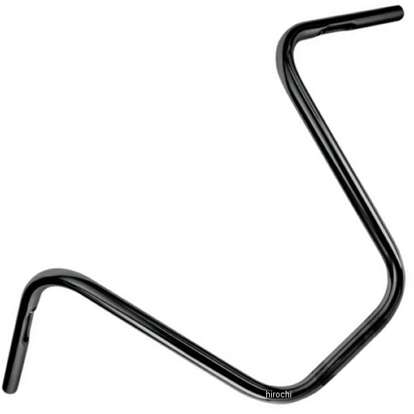 【USA在庫あり】 バーリーブランド Burly Brand 1インチ ハンドルバー 14インチ ナローエイプ 黒 0601-..