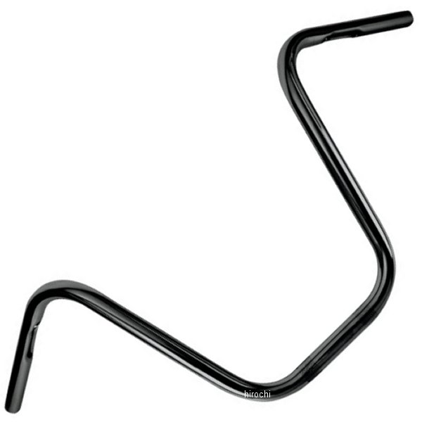 HARLEY-DAVIDSON - 【USA在庫あり】 バーリーブランド Burly Brand 1インチ ハンドルバー 12インチ ナローエイプ 黒 0601-1375 HD店