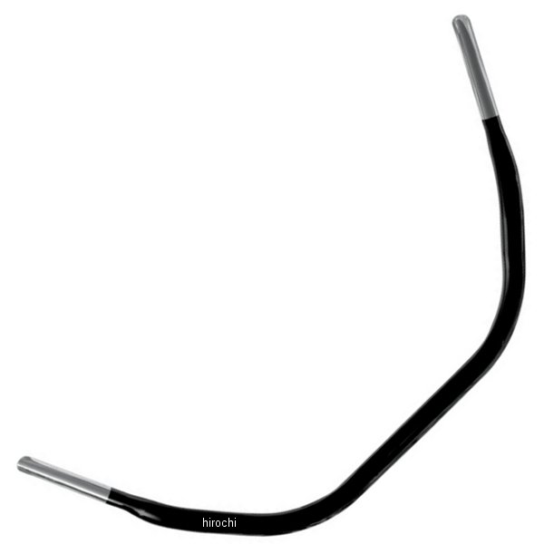 【USA在庫あり】 LAチョッパーズ LA Choppers 1.25インチ ハンドルバー ヘビー ビーチバー 黒(つや有り..