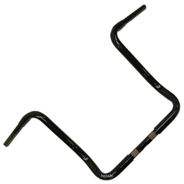 【USA在庫あり】 LAチョッパーズ LA Choppers 1.25インチ ハンドルバー Batwing 14インチ 96年以降 FLH 黒(つや有り) 0601-2664 HD店