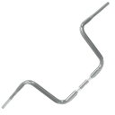 【USA在庫あり】 LAチョッパーズ LA Choppers 1.25インチ ハンドルバー エイプ 10インチ 08年以降 FLT クローム 0601-2681 HD店