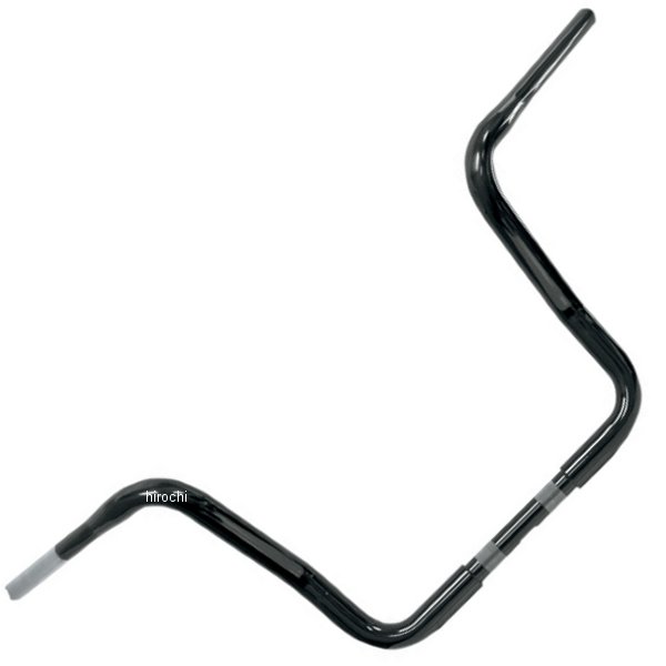 【USA在庫あり】 DRAG 1.25インチ バッファローバー エイプ 13インチ 08年-13年 FLHT/FLHX 黒(つや有り..