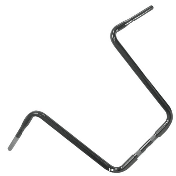 【USA在庫あり】 LAチョッパーズ LA Choppers 1.25インチ ハンドルバー エイプ 18インチ 08年以降 FLT 黒(つや有り) 0601-2781 HD店