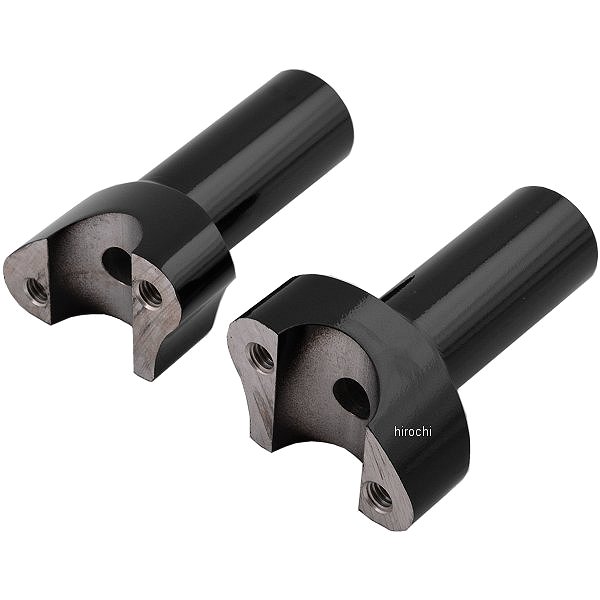 【USA在庫あり】 DRAG 1インチハンドルバー 3.5インチ(89mm)高 ライザー ストレート 黒 0602-0404 HD店