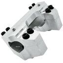 【USA在庫あり】 LAチョッパーズ LA Choppers 1.25インチ ハンドルバー クラップセット 08年以降 FLHT 0602-0527 HD店