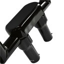 【USA在庫あり】 DRAG 1.5インチハンドルバー 4インチ(102mm)高 ライザー クランプ付き 黒 0602-0605 HD店