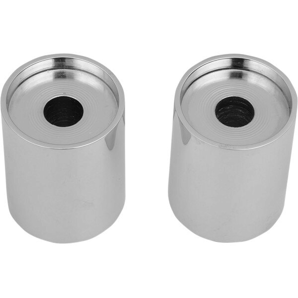 【USA在庫あり】 LAチョッパーズ LA Choppers 1.5インチバー用 延長ライザー 2インチ(51mm)高 クローム 0602-0671 HD店