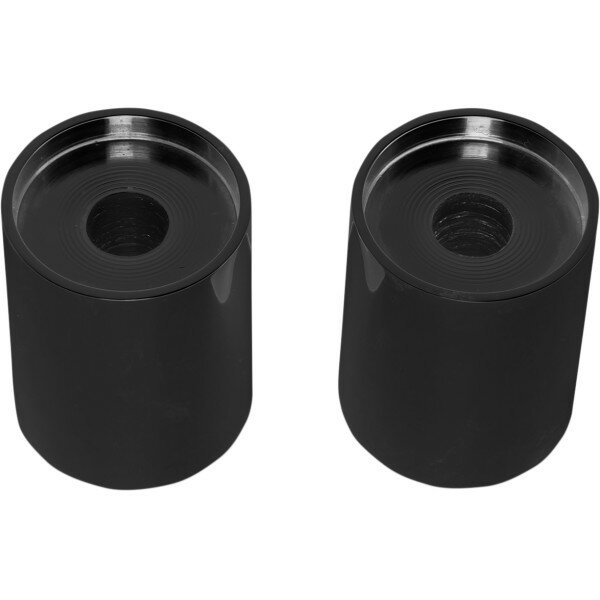 【USA在庫あり】 LAチョッパーズ LA Choppers 1.5インチバー用 延長ライザー 2インチ(51mm)高 黒(つや有り) 0602-0672 HD店