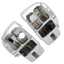 【USA在庫あり】 DRAG スイッチ ハウジング クローム 08年-13年 FLH ラジオ付 0616-0090 HD店