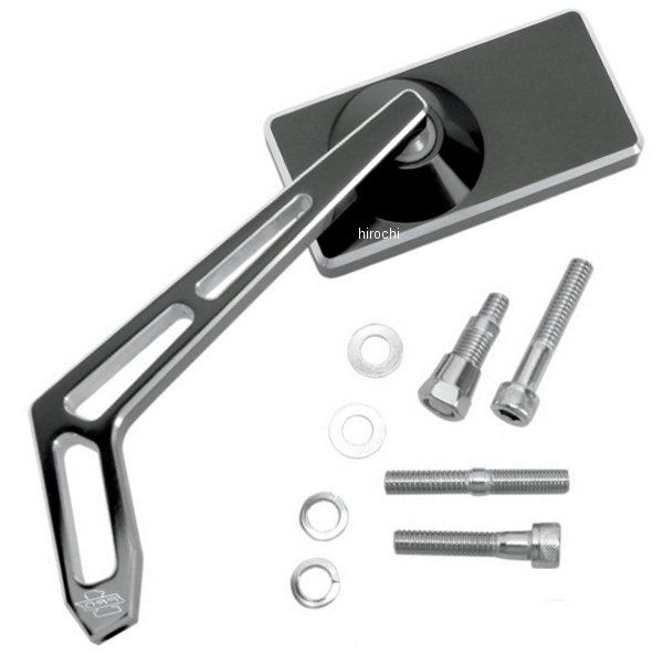 【USA在庫あり】 プロワン PRO-ONE ミラー 長方形 左 黒 0640-0251 HD店