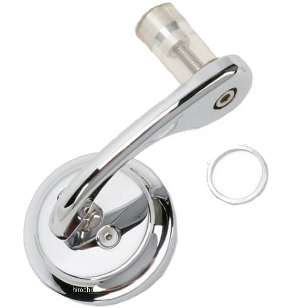 【USA在庫あり】 トッドサイクル Todd's Cycle バー エンド ミラー 左 クローム 0640-0429 HD店