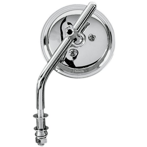 【USA在庫あり】 DRAG ミラー 3インチ ラウンド 可変ステム (1個売り) DS-302051 HD店