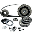 【USA在庫あり】 ベルトドライブ Belt Drives 8mm 1.5インチ ベルトドライブキット 70年-83年 4速 1120-0248 HD店