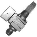 【USA在庫あり】 ピンゲル PINGEL フューエル バルブ 3/8インチ(9.5mm) NPT シングル -6AN クリアアルマイト 0705-0028 H...