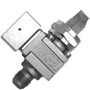 【USA在庫あり】 ピンゲル PINGEL フューエル バルブ 22mm シングル 6AN クリアアルマイト 0705-0029 HD店