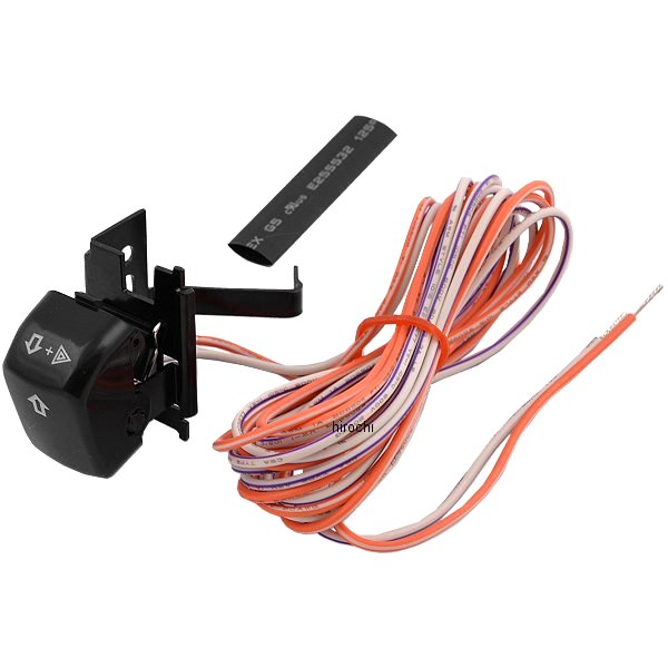 【USA在庫あり】 DRAG 左ウインカースイッチ 96年-13年 黒 2106-0085 HD店