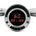 【USA在庫あり】 ダコタデジタル Dakota Digital スピードメーター(km/h、MPH) BIG DOG 赤LED 2210-0149 HD店