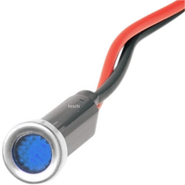 【USA在庫あり】 DRAG インジケータ ライト 青 ステンレスベゼル付き 2212-0109 HD店