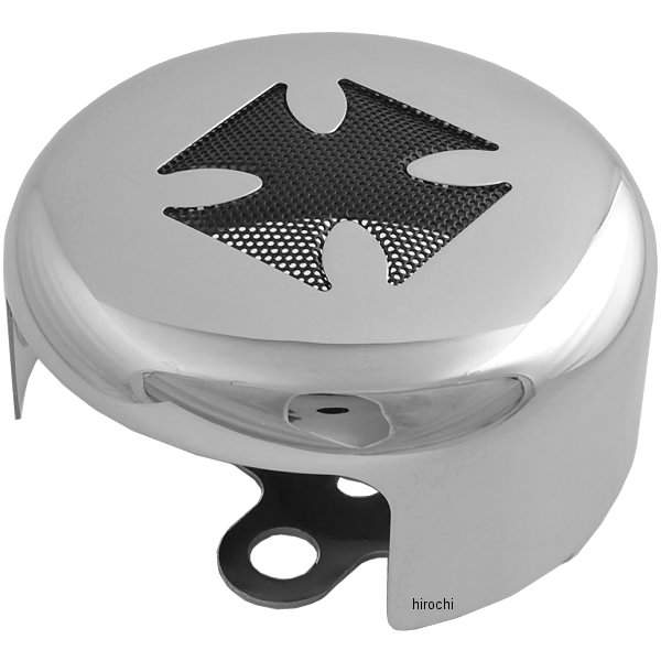 【USA在庫あり】 DRAG ホーンカバー クローム クロス 2107-0026 HD店