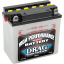 【USA在庫あり】 DRAG AGM ハイパフォーマンス バッテリー 71年-78年 FX キック Y12N7-4A 66006-70 2113-0007 HD...