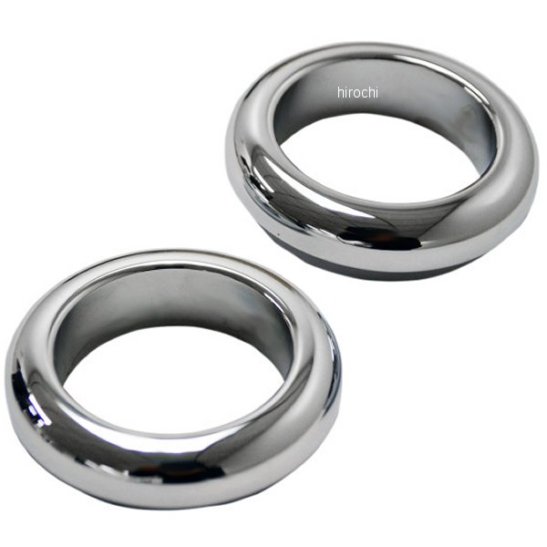 前悬架 - 【USA在庫あり】 LAチョッパーズ LA Choppers フォークダストカバー 39mm クローム 0406-0060 HD店