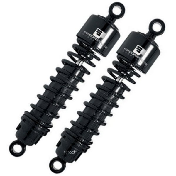 【USA在庫あり】 プログレッシブ PROGRESSIVE ショック 標準硬さ 412 FXD 12.5インチ 黒 1310-0661 HD店
