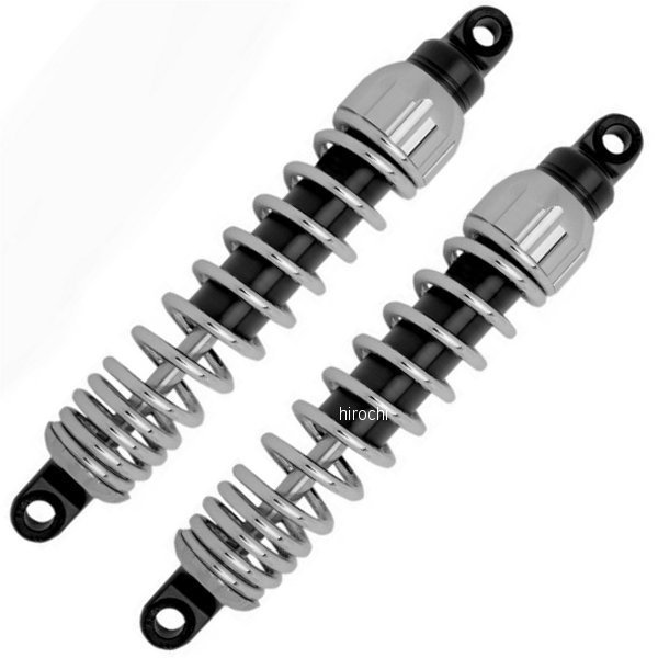 【USA在庫あり】 プログレッシブ PROGRESSIVE ショック 硬め 444 FLH/T 12.5インチ クローム 1310-0766 HD店