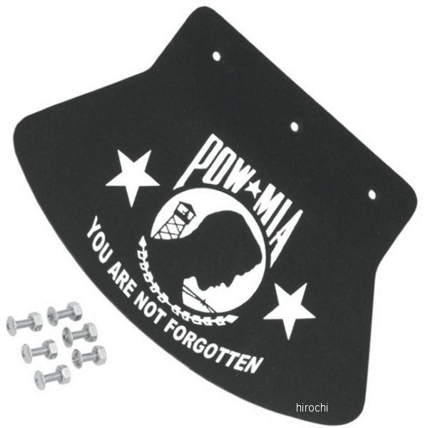 前擋泥板 - 【USA在庫あり】 DRAG マッドフラップ 241mm x 165mm POW-MIA 1420-0045 HD店