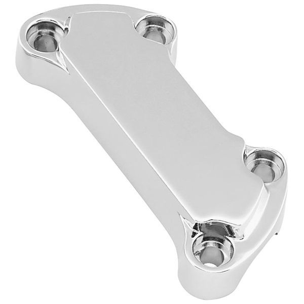 【USA在庫あり】 バイカーズチョイス Biker's Choice ハンドルバー トップ クランプ スカロペット クローム bkc493976 HD店