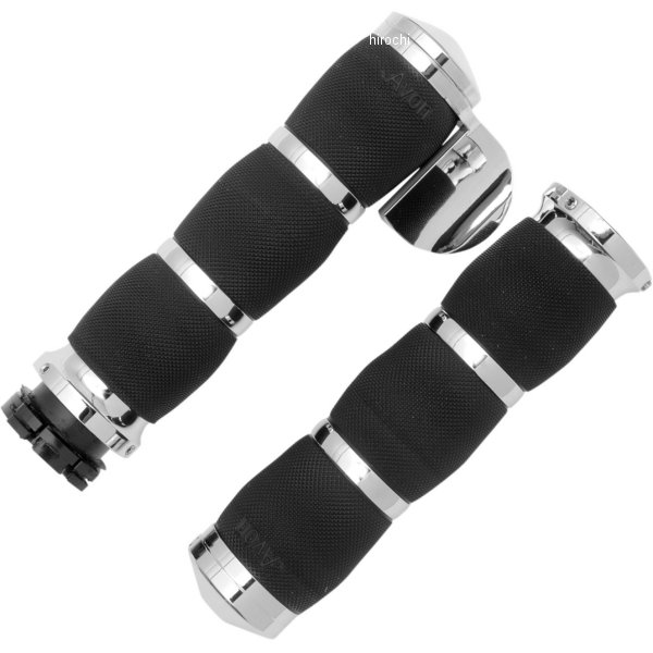 【USA在庫あり】 エイボン AVON グリップ スロットルボス付き 14年以降 インディアン クローム 0630-1497 HD店