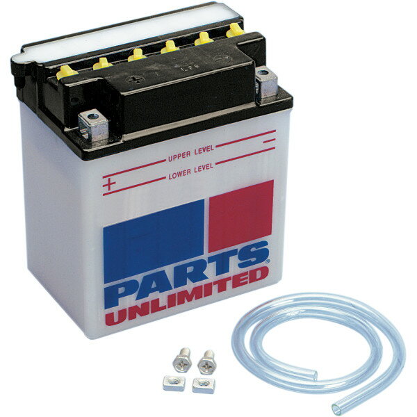 【USA在庫あり】 パーツアンリミテッド Parts Unlimited 液別 耐久バッテリー 開放型 12V YB10A-A2 RCB10AA2 HD店