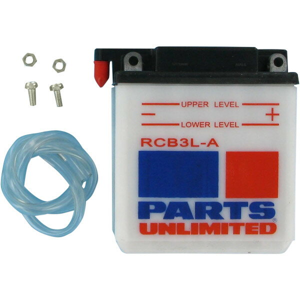 【USA在庫あり】 パーツアンリミテッド Parts Unlimited 液別 耐久バッテリー 開放型 12V YB3L-A RCB3L-A HD店