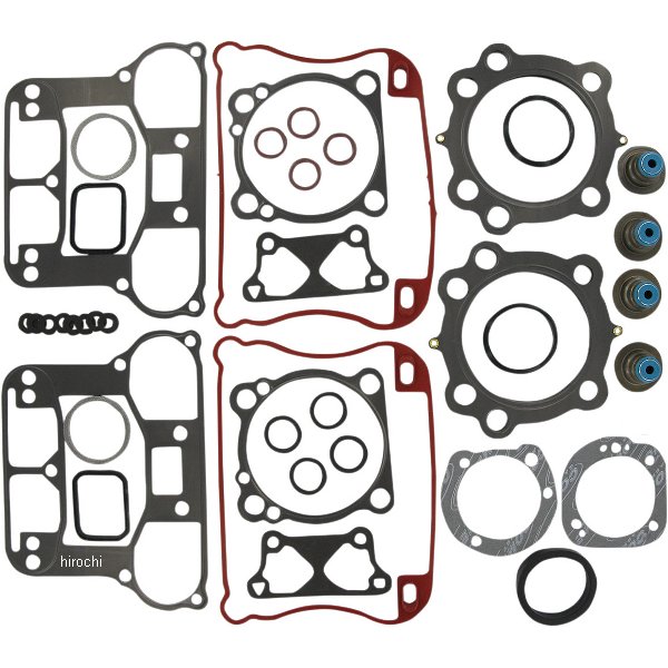06年 ハーレー XL1200L 06年 ハーレー XL1200L Sportster 1200 Low 04年-06年 ハーレー XL1200R Sportster 1200 Roadster 04年-06年 ハーレー XL1200C Sportster 1200 Custom ・材質 ゴム/ステンレス鋼。・ボアサイズ3.500"。・厚さ0.030インチ(0.76mm)。・排気量1200cc。・EST(Extreme Sealing Technology)ガスケットキットには、エンボス加工されたステンレス鋼のヘッド、ベース、および独自のゴム材料で覆われたロッカーガスケットが含まれています。・ヘッドガスケット材料により、熱が燃焼リングから引き離され、ガスケット表面全体に均一に放散され、ホットスポットとガスケットの故障が排除されます。・セットには、シリンダーベースから上に向かって上端を再構築するために必要なすべてのガスケット、シール、およびOリングが含まれています。・アメリカ製。C9971楽天 HD店　