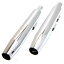 【USA在庫あり】 クロームワークス Khrome Werks 3インチ スリップオンマフラー HP-Plus FLSTF テーパード 1801-0158 HD店