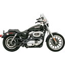 【USA在庫あり】 バッサニ Bassani フルエキゾースト ラジアル スイーパー 86年-03年 XL 黒 1800-1253 HD店