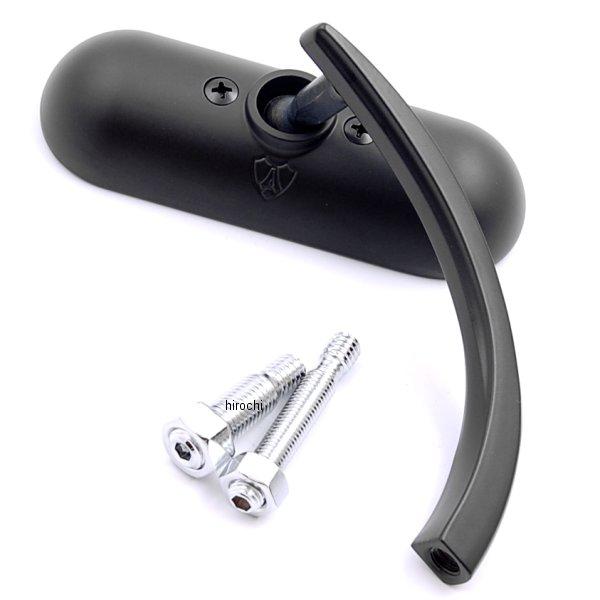 【メーカー在庫あり】 アレンネス Arlen Ness ミラー ミニ オーバル 黒 右 13-413 HD店