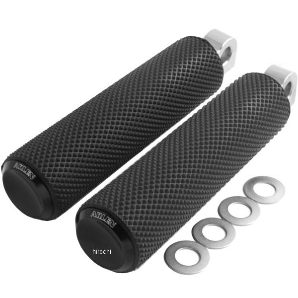 アレンネス Arlen Ness フットペグ ローレット 黒 07-925 HD店